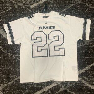 Amiri 22 Jersey Style T-Shirt Men’s Large, Medium, Small